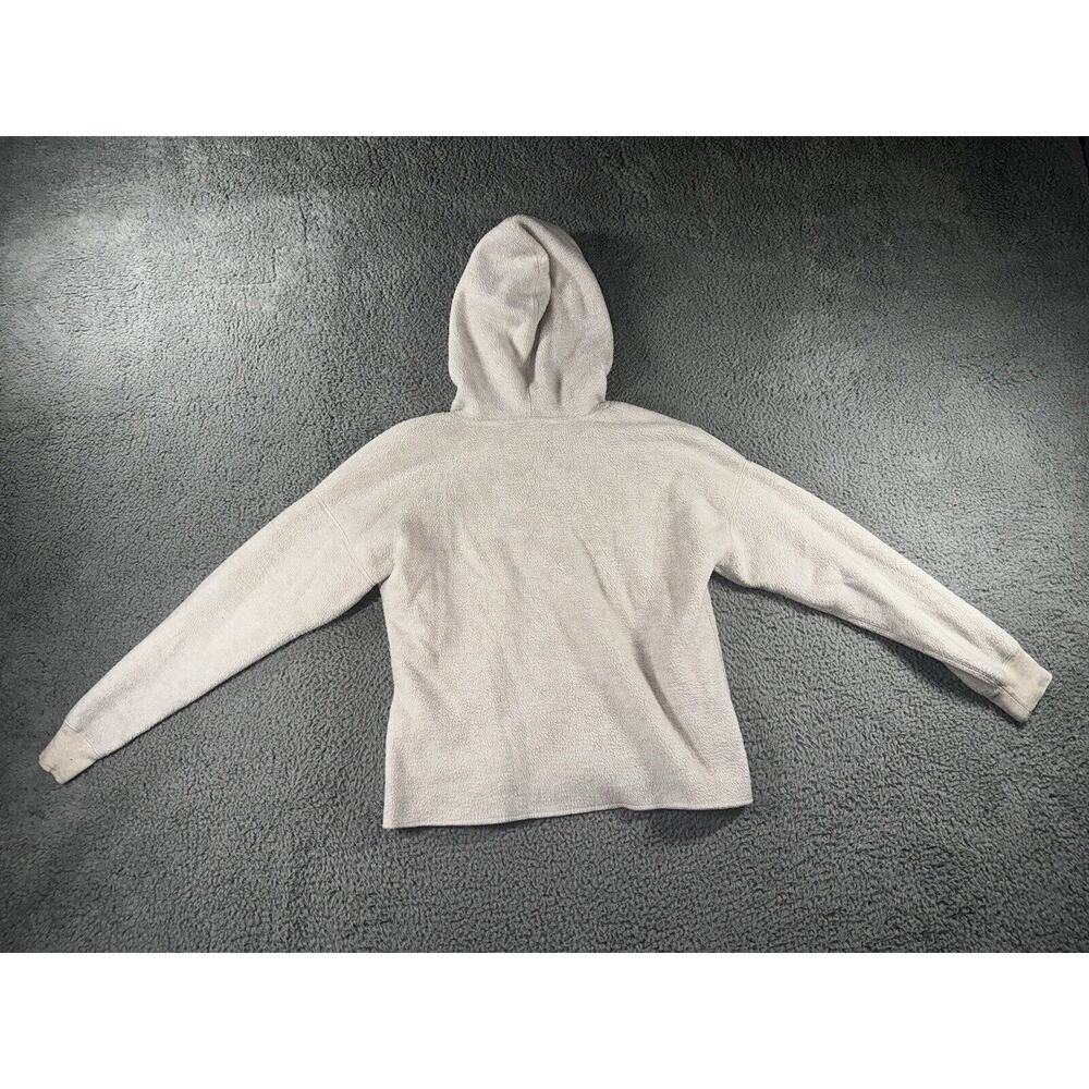 Abercrombie & Fitch Hoodie Women Medium Sherpa Fleece Pullover - Picture 3 of 7